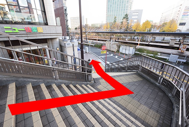 JR総武線「津田沼駅」からの経路04