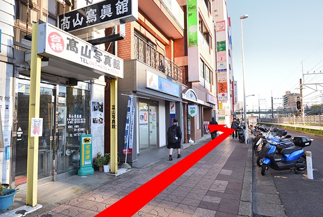 JR総武線「津田沼駅」からの経路05