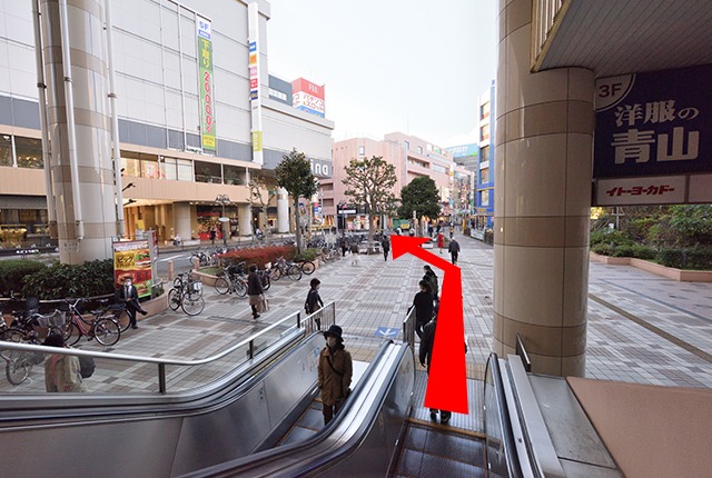 京成松戸線「新津田沼駅」からの経路03