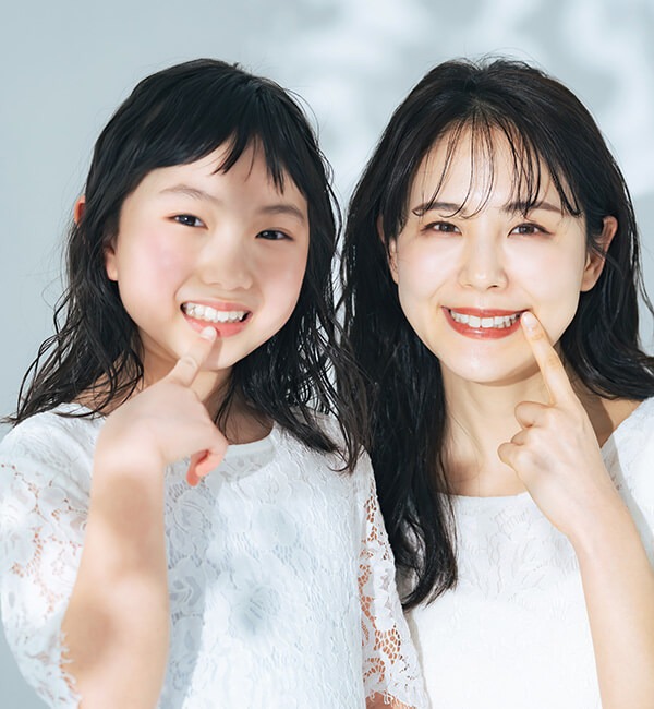 お子様から大人まで、各ライフステージに合わせた矯正治療